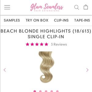 Glam Seamless Single Clip-in Extensions